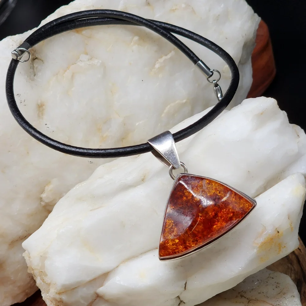 Sterling Silver Amber freedom super